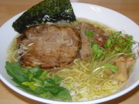 「塩らーめん大盛り（180g）」@らーめん かじゅんの写真