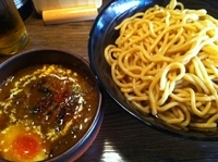 「カレーつけ麺」@つけ麺処 つぼや 天六店の写真