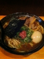 「魚醤の醤油ラーメン」@七条烏丸 心龍の写真