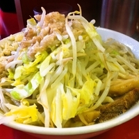 「小ラーメン（ニンニクアブラ）」@ラーメン二郎 桜台駅前店の写真