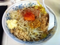 「まぜそば（700円）」@大勝軒満帆 行田店の写真