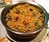 「ラムビリヤニ（1050円）」@SHANTI つくば店の写真