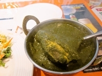 「Fセット（サグチキン ランチセット）（800円）」@タンドールの写真