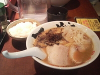 「最強こってり+半ライス」@田蛇の写真