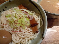 「味玉つけ麺（麺2玉）」@北野坂 奥の写真