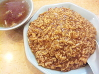 「肉あんかけチャーハン」@中華 梁山泊の写真