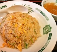 「チャーハン（420円）」@日高屋 目白店の写真