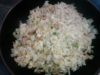 「半チャーハン+ラーメン(塩)セット 630円」@どさん子大将 北糀谷店の写真