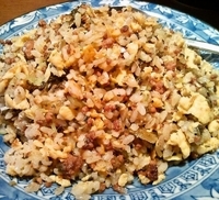 「タンタン麺とチャーハンのセット（1000円）」@美食中華 泰山 柏店の写真