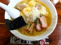 「白だし特製ワンタン麺（ハーフ）」@八雲の写真