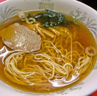 「Aセット（ラーメン+半チャーハン） ￥750」@中華料理 宝来飯店の写真