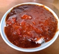 「カレー（サービス）」@MENYA 食い味の道有楽の写真