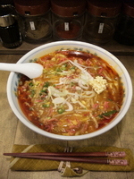 「もやしあんかけそば（マグマ）【680円】」@もやしあんかけそば とろ丸の写真