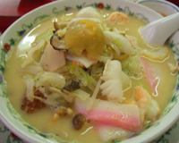 「特上ちゃんぽん」@江山楼 中華街本店の写真