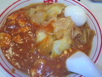 「蒙古タンメン+野菜+玉子」@蒙古タンメン 中本 大宮店の写真