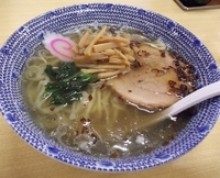 「塩らーめん600円+メンマ50円」@さのらーめん 笑まる 佐野店の写真