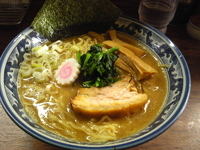 「ニボ中華そば大盛り」@中華そば 旋の写真