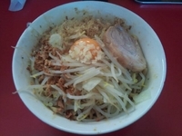 「まぜそば（中）」@ジャンクガレッジ 西船店の写真