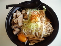 「まぜそば￥500（クーポン価格）」@とんこつ一平ちゃんの写真