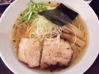 「塩の旨味らーめん」@我流旨味ソバ 地雷源の写真