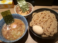 「特製つけ麺」@仁鍛 クロスガーデン川崎店の写真