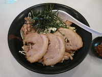 「まぜ温麺 肉入り:850円」@目黒 虎心房の写真