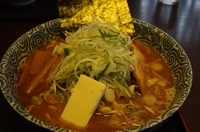 「ねぎ味噌バター」@麺楽屋の写真