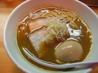 「豚骨魚介（+味玉）」@麺屋 彩香の写真