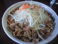 「ラーメン（醤油・大盛）」@ぼり・うむ 西早稲田本店の写真