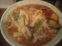 「あんかけラーメン」@旨辛ラーメン 表裏の写真