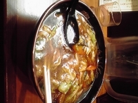 「スタミナ ホット750円」@総本家 茨城スタミナラーメン 松五郎 東京支部の写真