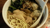 「【4月限定】鶏三昧（麺硬め）」@鶏の穴の写真