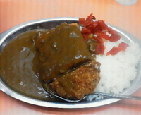 「カツカレー」@常盤軒 山手線ホーム店の写真