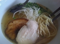 「煮干しそば（塩） 650円」@麺屋 むじゃきの写真