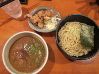 「つけ麺（小:200g）」@つけ麺マン 本店の写真