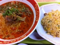 「坦々麺★チャーハンセット」@三木サービスエリア（上り）の写真