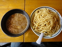 「濃厚つけ麺・大盛」@麺奏ハモニカの写真