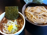 「つけ麺（並）+海苔増し+とろろ」@麺屋 たけ井 本店の写真