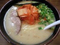 「博多キムチラーメン」@博多ラーメン 長浜や 高井戸店の写真