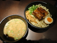 「武仁つけ麺 中盛（1000円）」@麺屋武蔵 武仁の写真