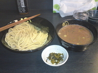 「つけ麺（中）800円」@無鉄砲 つけ麺 無極の写真