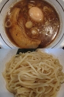 「つけめん（あつもり）750円+ライス小サービス」@つけめん美豚 瑞穂店の写真