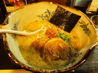 「白湯らぁめん（大盛り）」@麪家 ひばりの写真