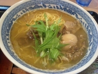 「極とろ牛すじ塩そば」@麺処 福吉 極の写真