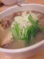 「トロ塩+ヘタ肉」@麺処 慶の写真