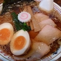 「焼豚そばさんま香油入り （味付玉子トッピング）」@二代目 にゃがにゃが亭の写真