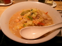 「チャンポン麺二倍(五百五十円)」@長崎ちゃんぽん リンガーハット JR蒲田東口店の写真