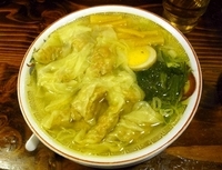 「広州雲呑麺塩（760円）」@広州市場 西新宿店の写真