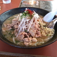 「一本やり もばら〜めん（豚骨￥780）」@ラーメン 一本やりの写真