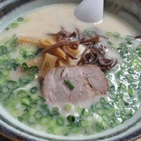 「とんこつ麺￥600」@新宿一坪ラーメンの写真